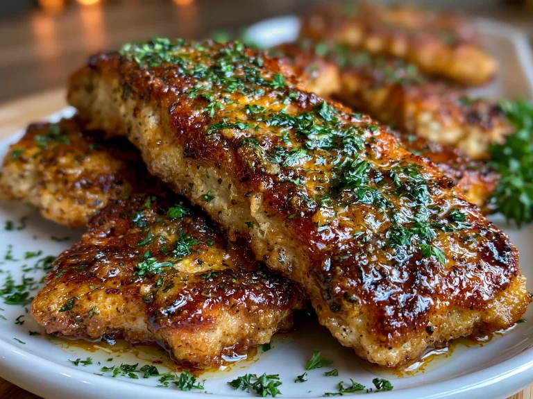 Air Fryer Garlic Herb Turkey Cutlet Strips