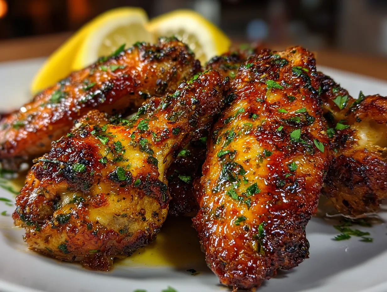 Air Fryer Lemon Pepper Chicken Wings