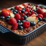 Apple Cinnamon High Fiber Baked Oatmeal