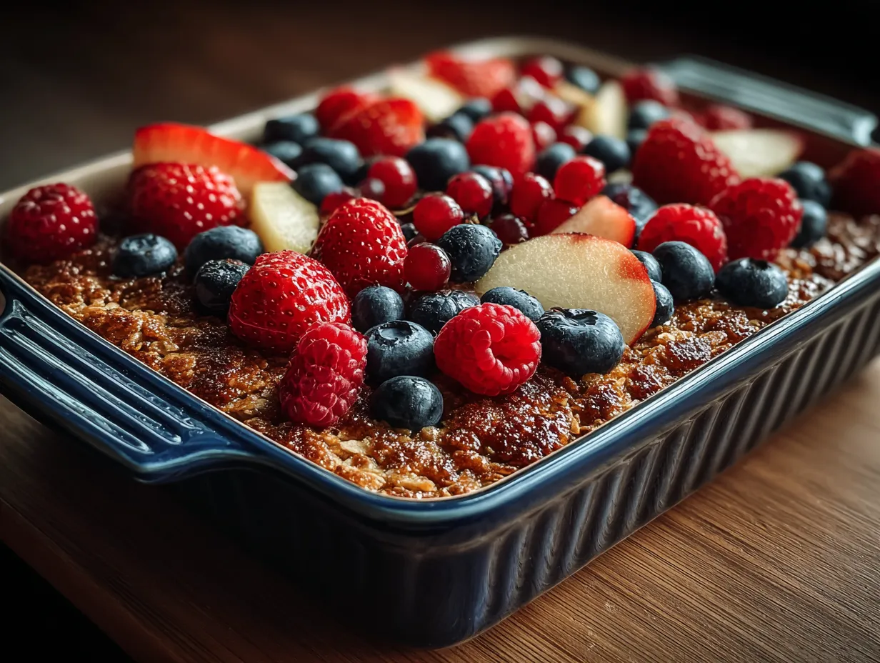 Apple Cinnamon High Fiber Baked Oatmeal