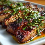Argentine Chimichurri Flank Steak
