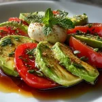 Avocado Caprese Salad