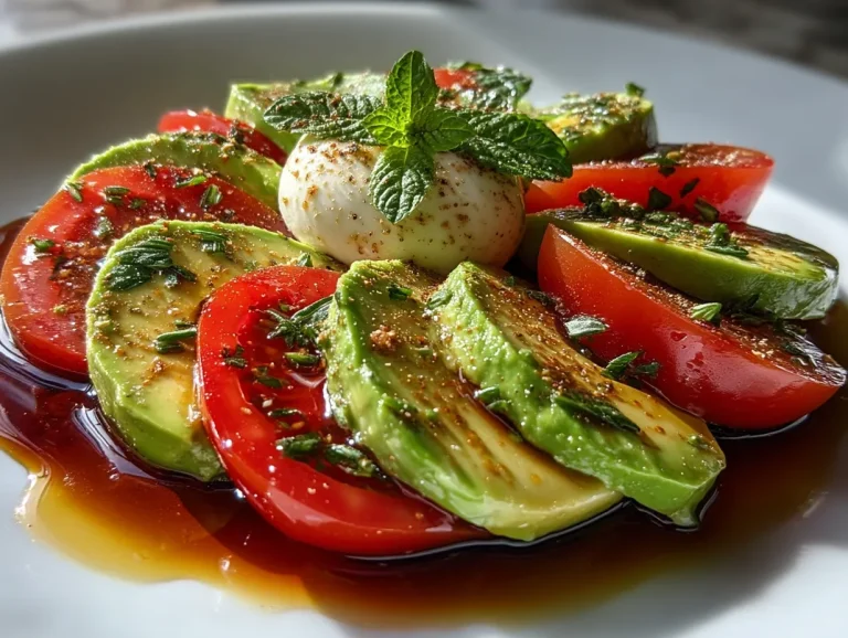 Avocado Caprese Salad