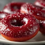 Baked Raspberry Protein Donuts