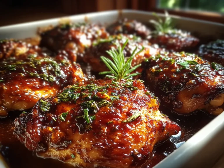 bbq chicken thighs in oven