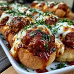 Beef Meatball Subs (Low Calorie/Lean)