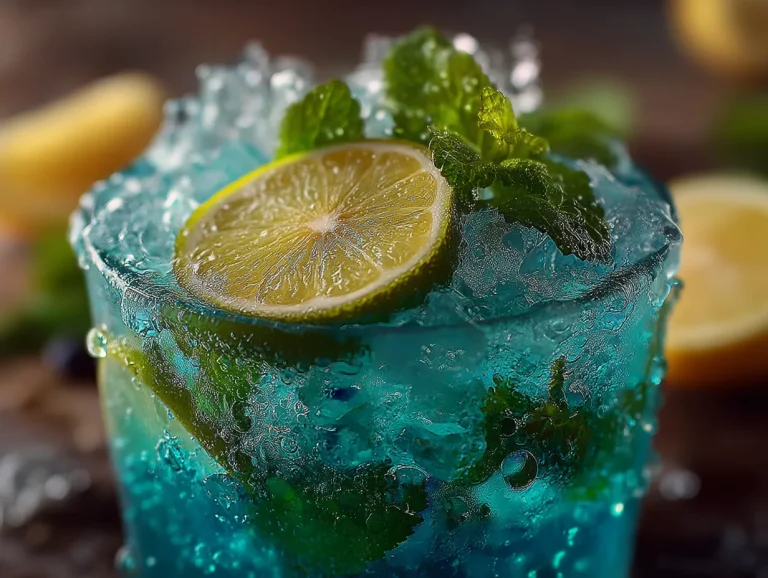 blue raspberry lemonade