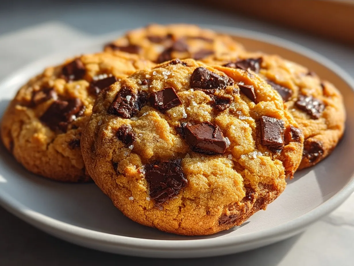 Brown Butter Protein Chocolate Chip Cookies