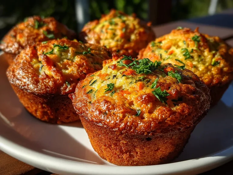 Carrot & Zucchini Morning Glory Muffins