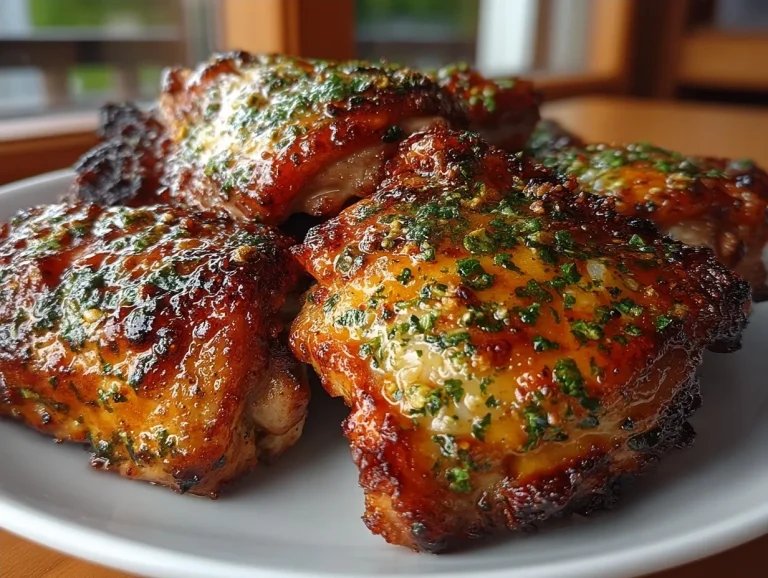 Crispy Air Fryer Chicken Thighs (Skinless)