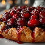 Fresh Cherry Galette (Whole Wheat)