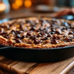 Giant Chocolate Chip Skillet Protein Cookie