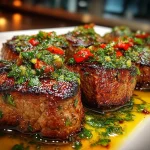 Grilled Chimichurri Steak Bites