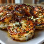 Grilled Garlic Herb Shrimp Cups