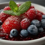 High Protein Mixed Berry Compote