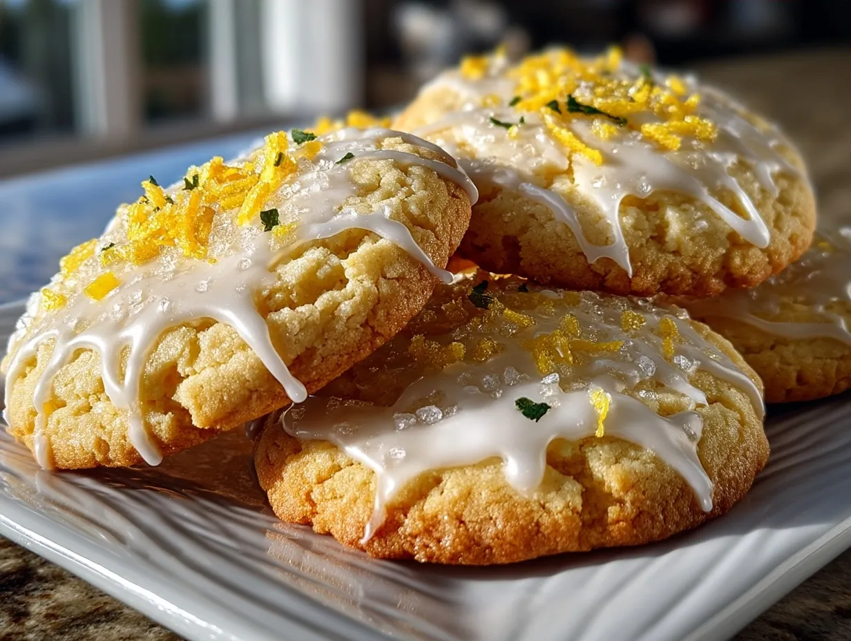 Lemon Zest Sugar Cookies