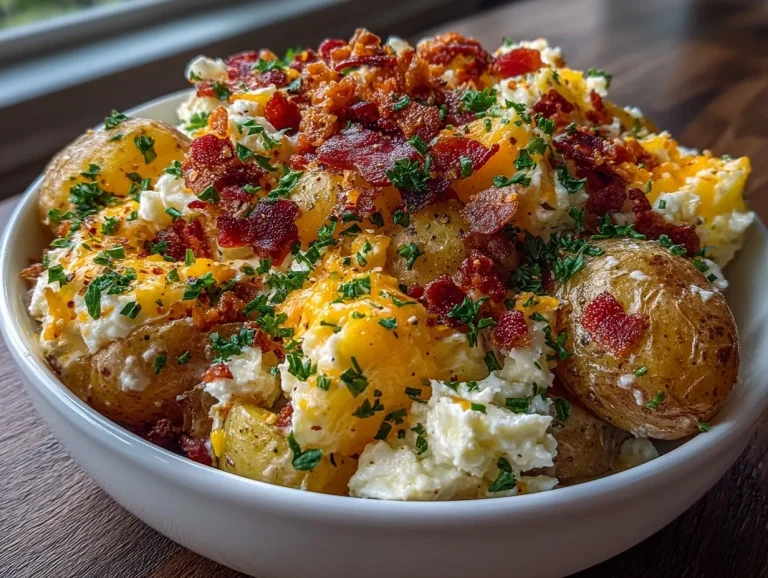 Loaded Cheddar Potato Salad