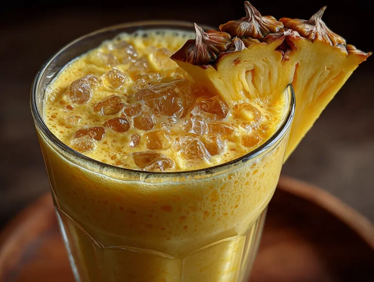 Mango Pineapple Protein Lassi