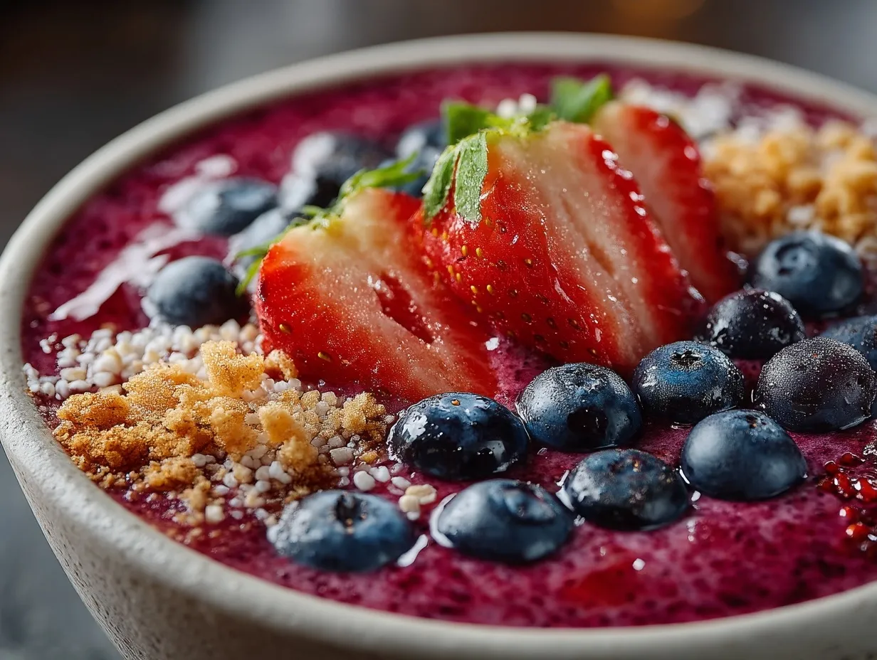 Mixed Berry Smoothie Bowl
