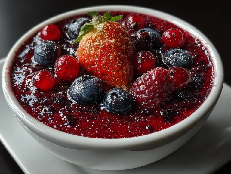 Mixed Berry Summer Protein Pudding