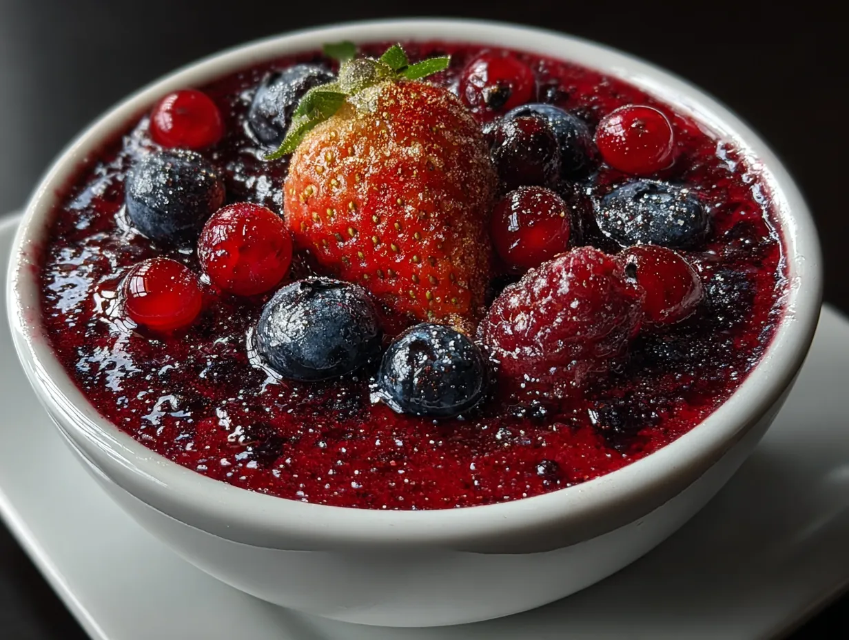 Mixed Berry Summer Protein Pudding