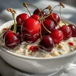 Overnight Oats with Summer Cherries
