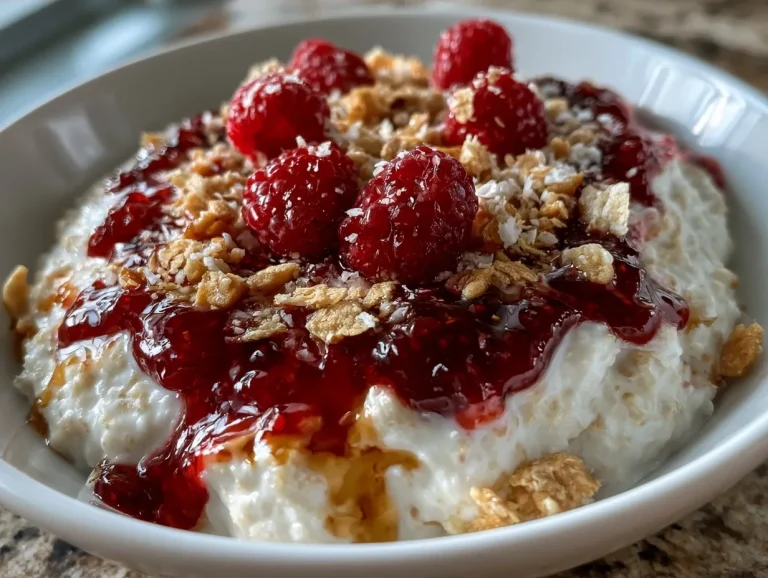 Peanut Butter Jelly Protein Oats