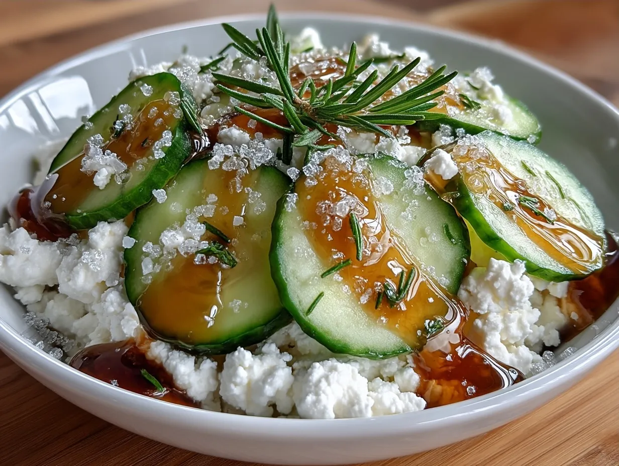Savory Cottage Cheese Bowl with Cucumber