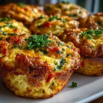Savory Turkey Egg Protein Muffins