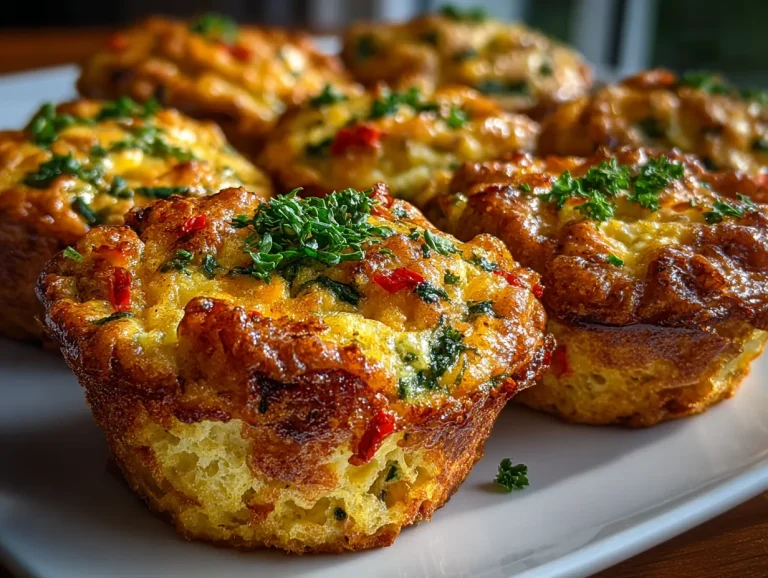 Savory Turkey Egg Protein Muffins