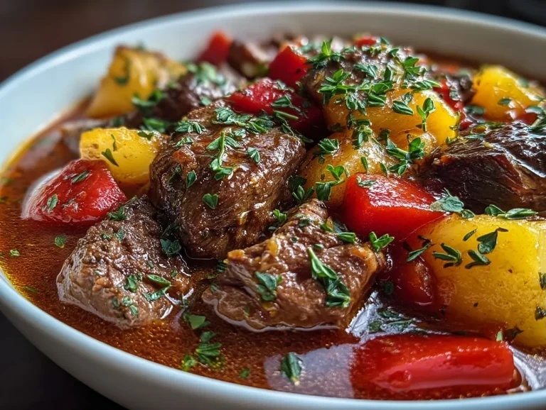 Slow Cooker Beef Stew (Summer Style)