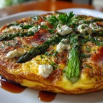 Smoked Turkey & Asparagus Frittata