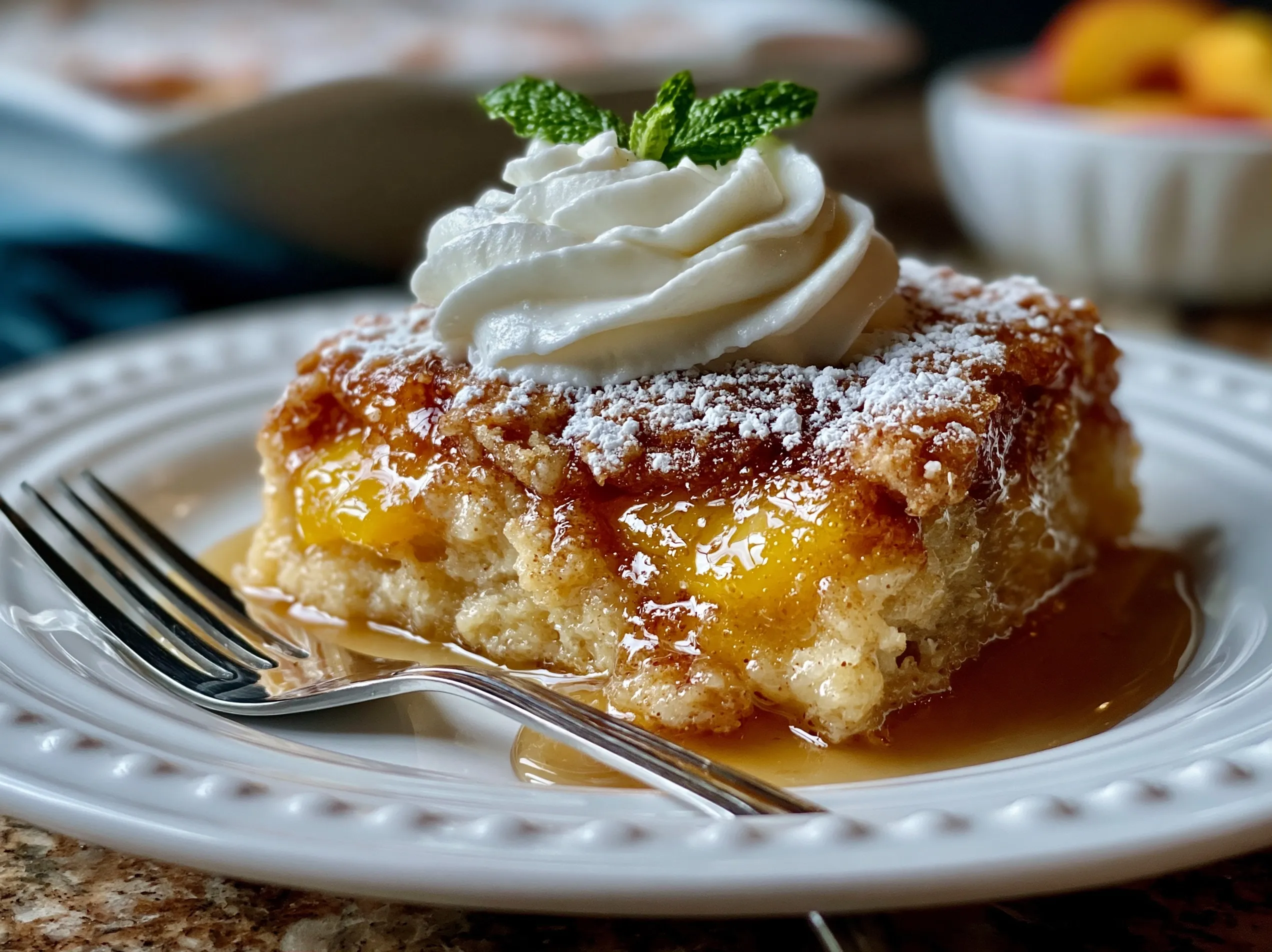 Southern Peach Cobbler (Oat FlourHoney)