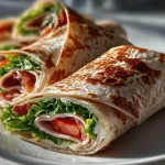 Turkey & Cheese Pinwheel Wraps (Low Carb)
