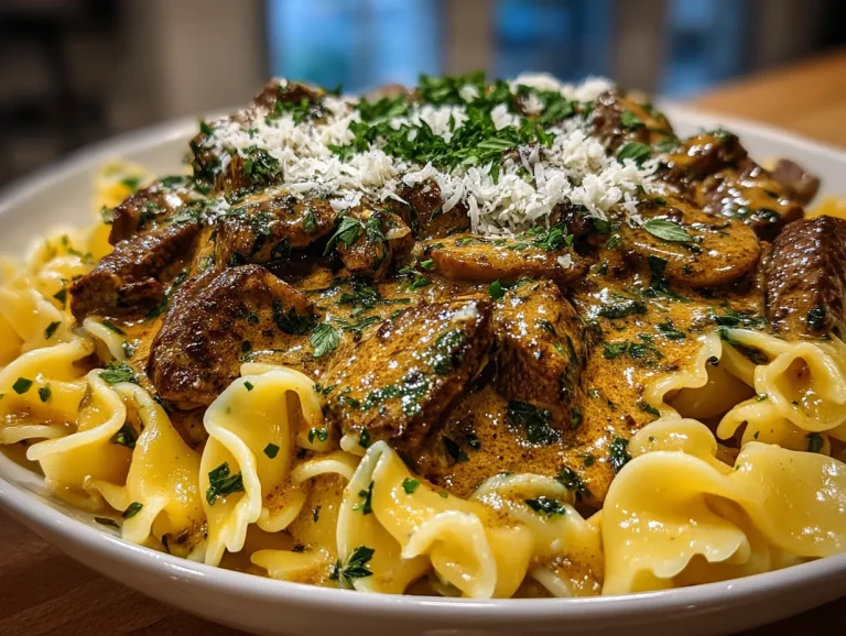 20-Minute Beef Stroganoff (Lean Beef)