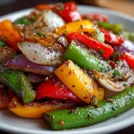 Air Fryer Fajita Vegetables