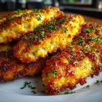Baked Parmesan Crusted Chicken Tenders