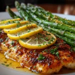 Baked Tilapia with Lemon & Asparagus