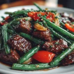 Beef and Green Bean Skillet