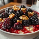 Blackberry & Walnut High Protein Oats