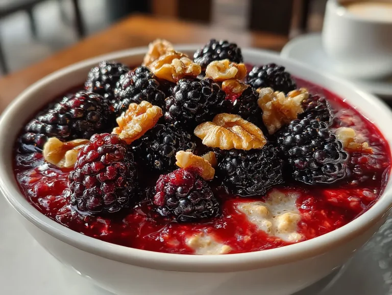 Blackberry & Walnut High Protein Oats