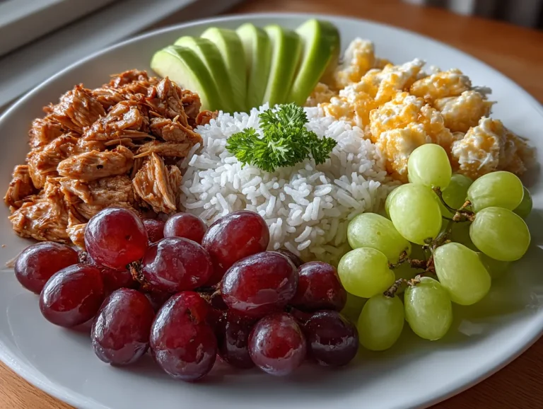 Healthy School Lunch Bento Box (Turkey/Grapes)