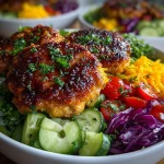 Healthy Turkey Burger Bowls