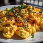 High Protein Cottage Cheese Scrambled Eggs