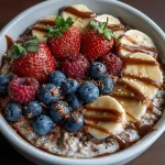 High Protein Mocha Overnight Oats