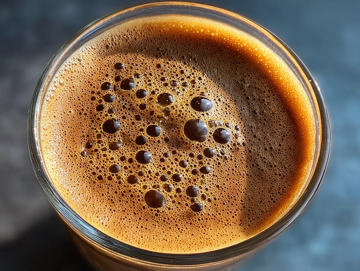 Iced Vanilla Protein Coffee