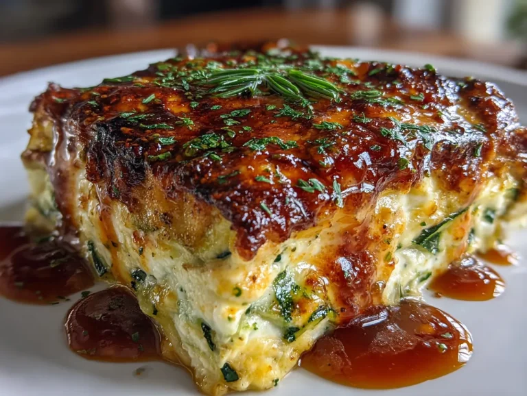 Low Calorie Zucchini Lasagna