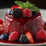 Mixed Berry Summer Pudding (Light)