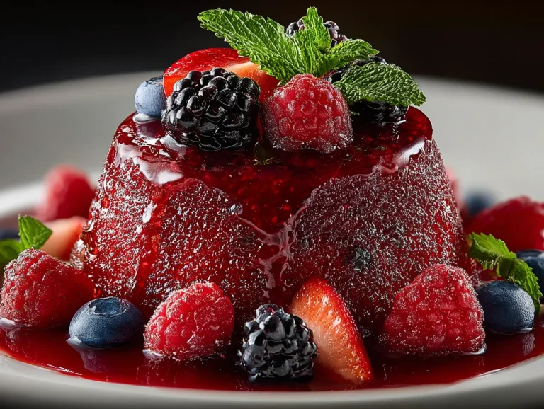 Mixed Berry Summer Pudding (Light)