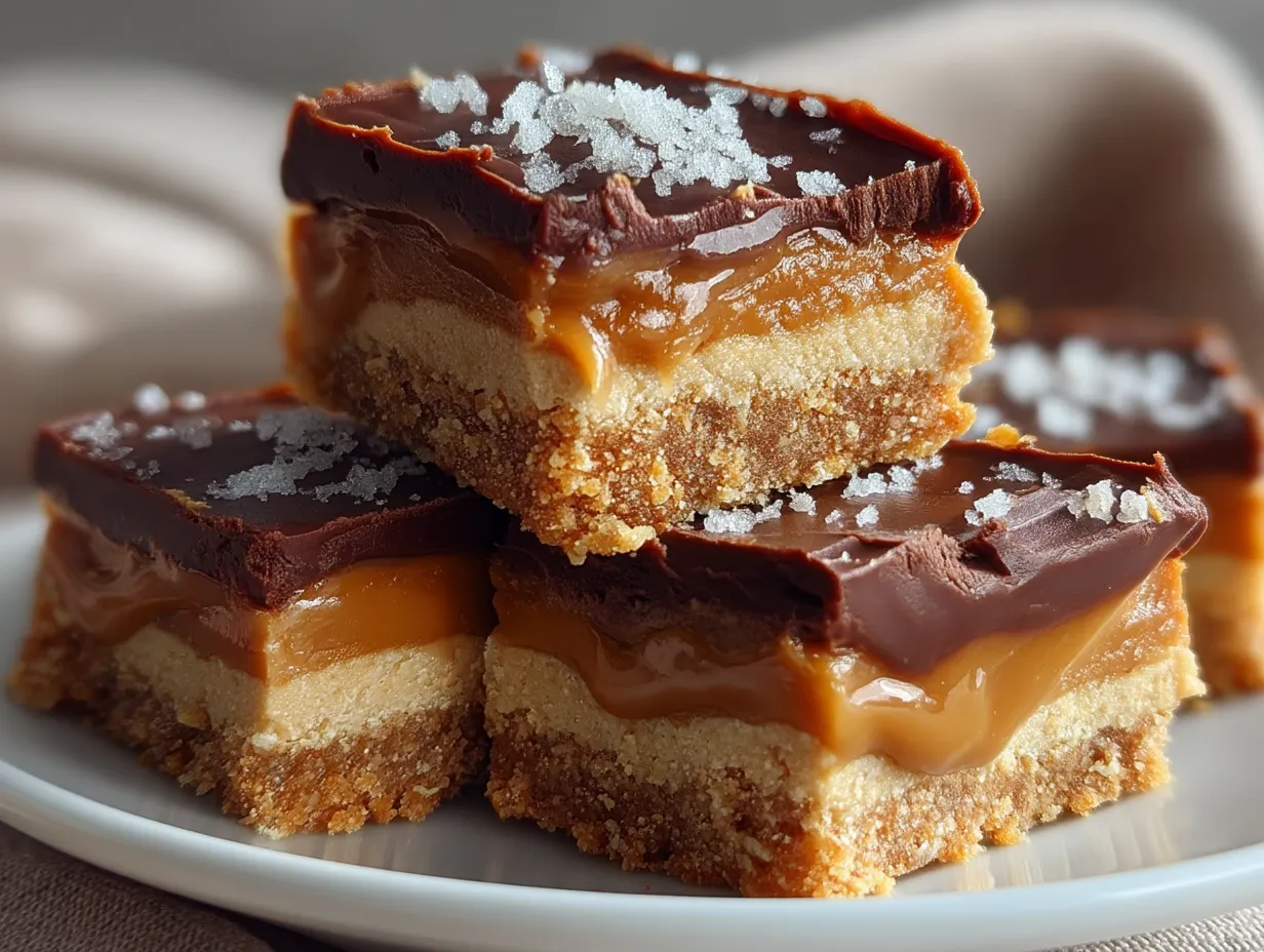 Serving No-Bake Peanut Butter Bars Keto Friendly